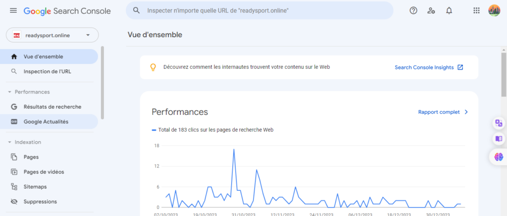 Fix error Google search console