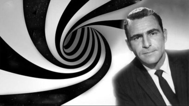 Rod Serling hosts The Twilight Zone